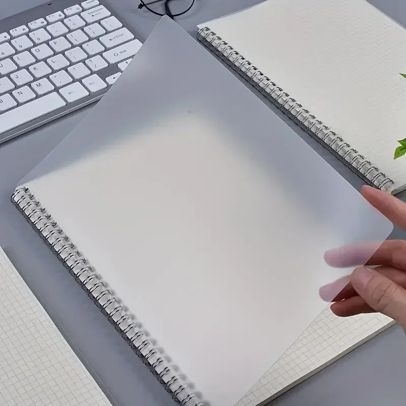 Grid Notepad A5 Spiral Notebooks Sketch Book Draft Agenda Drawing Notebook Writing Pads Office School Supplies