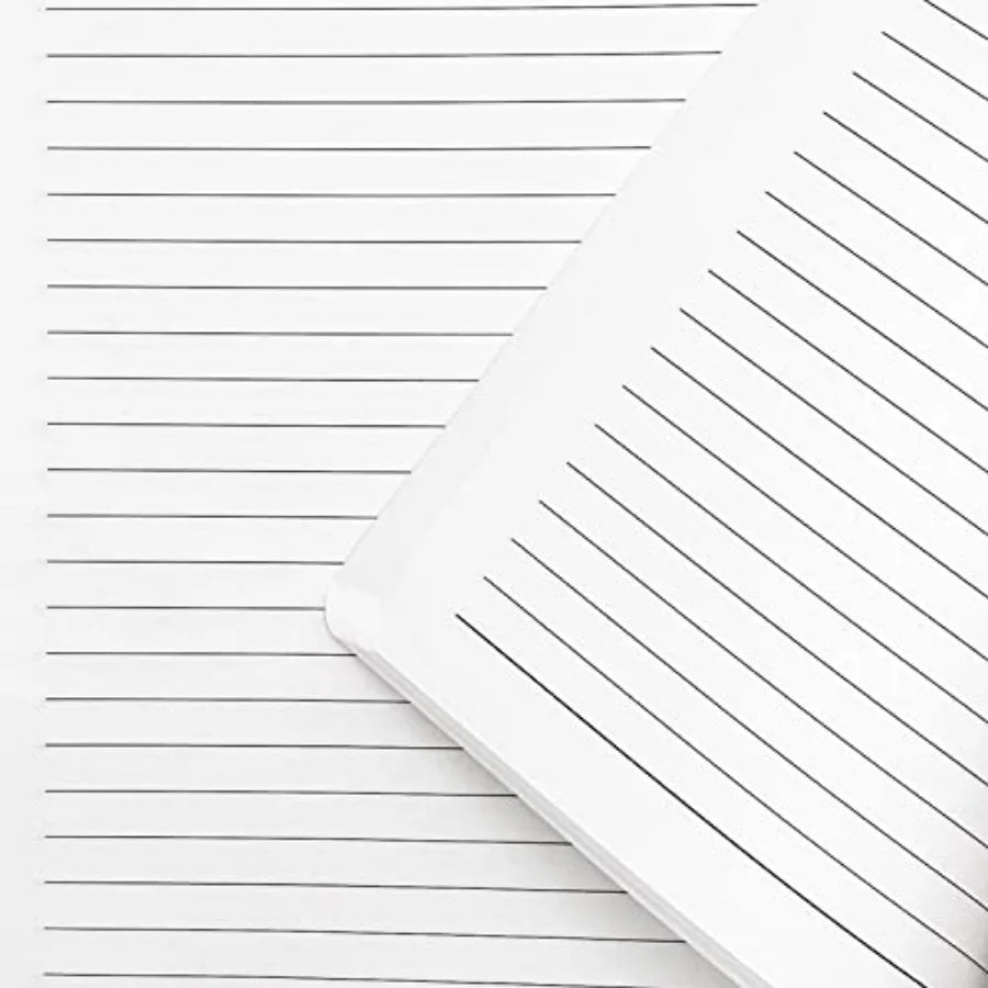 Notebook Journal College Ruled Notebook Lined A5 160 Pages Hard Cover Journals for Writing Notebooks for Work Office School Wom